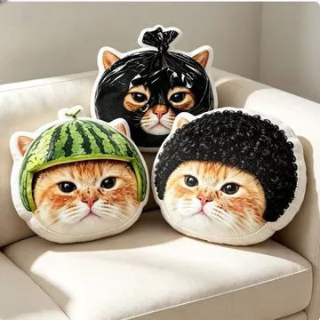 Gối ngoại vi Gối xung quanh mindaday mindaday Mèo Gối Hình Đặc Biệt Mèo Gối Ngộ nghĩnh Gối Sofa Gối Lưng Búp Bê Ném Gối 9.10 DD