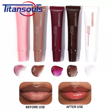 Son bóng FAFAMOON Glass Lip, son môi dạng lỏng lâu trôi, dưỡng ẩm, không dính, dùng cho sức khỏe và sắc đẹp, son môi lấp lánh, IT IS GIRL LOVE MAKEUP