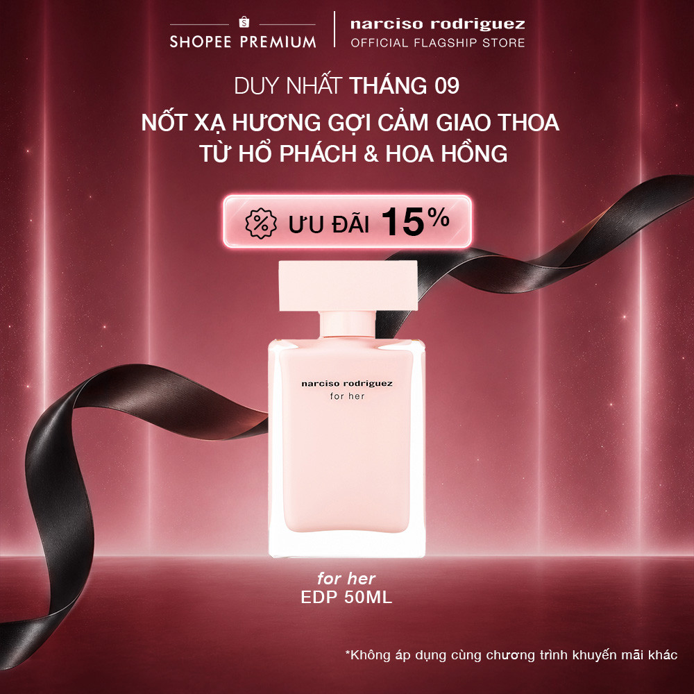 Nước Hoa nữ Narciso Rodriguez For Her Eau De Parfum 50ml