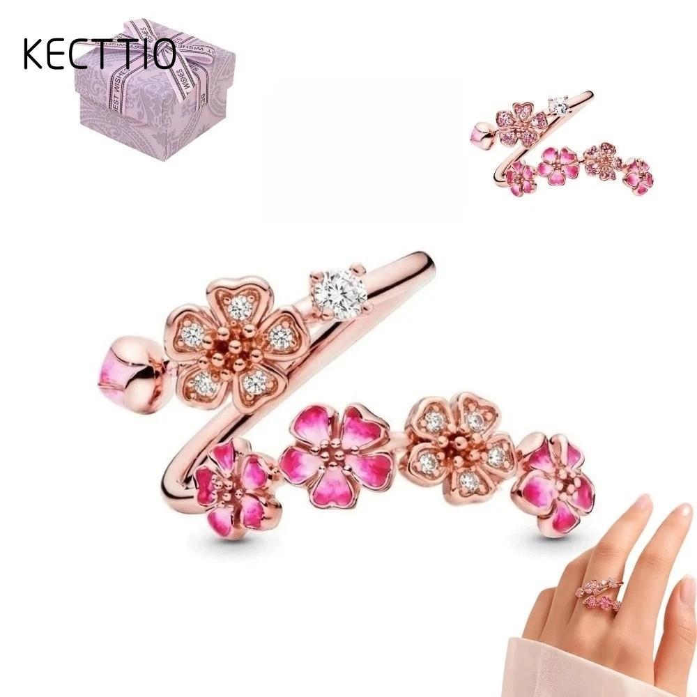 Women's Gold-Plated Ring, adjustable by KECTTIO