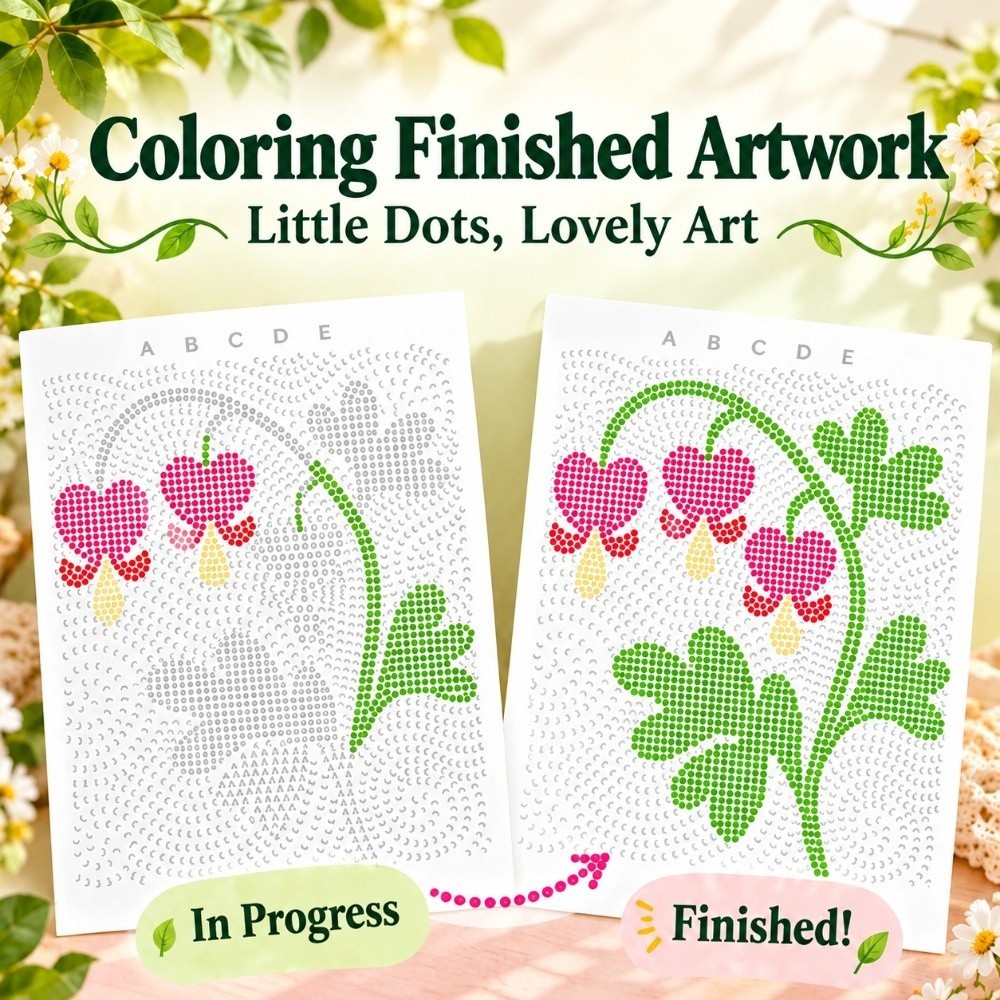 WITAKEY 10 Sheets Coloring Book, 24 Unique Patterns Perforated Pages ...
