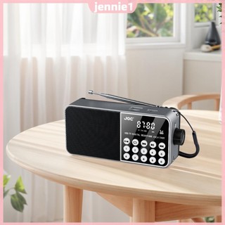 Máy nghe nhạc phát sóng Đài phát thanh không dây tương thích Bluetooth Máy nghe nhạc MP3 không dây Màn hình kỹ thuật số Máy nghe nhạc MP3 âm thanh nổi cho cơn bão khẩn cấp [jennie1.vn]