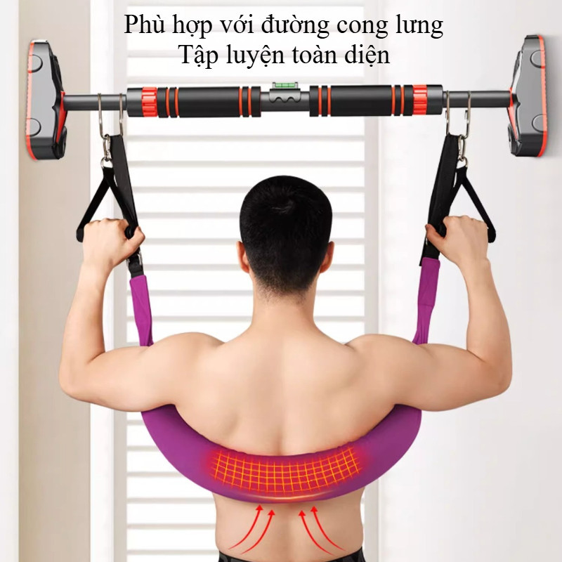Đai Kéo Giãn Cột Sống, Thiết Kế Tránh Đau Nách, Đệm Mút Êm Ái, Hỗ Trợ Điều Trị Thoát Vị và Thoái Hóa