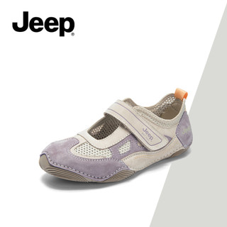 Giày Jeep Nữ Xuân Hè Mary Jane Giày Velcro Ballet Phong Cách Giày Thể Thao
