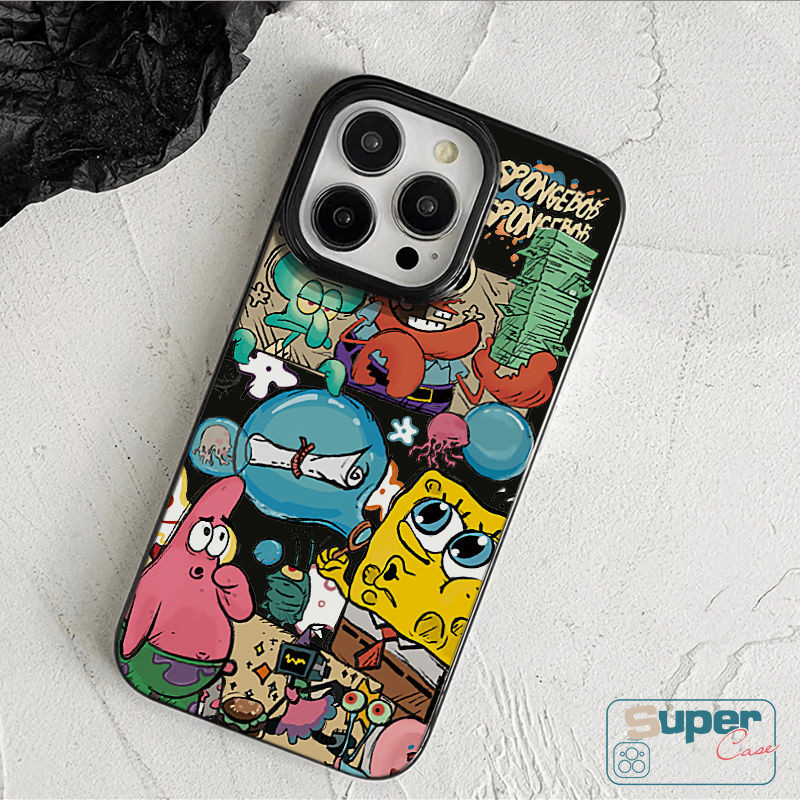 Ốp Lưng Tương Thích Cho IPhone 11 16 17 15 13 14 12 Pro Max Air 16 15 14 17 13 12 Pro 16 15 14 6 6s 7 8 Plus XR X XS Max SE 2020 SpongeBob Patrick Star Toy Bìa mềm truyện