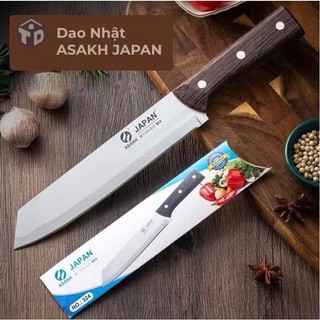 [Mã 324] Dao thái thức ăn chất liệu thép không gỉ, chuôi dao làm từ gỗ - tiện dụng, siêu bền