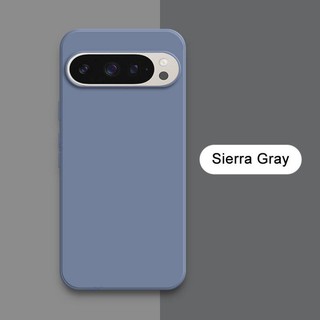 Tương thích với Google Pixel 10 9 8 7 Pro XL 9A 8A 7A Vỏ mềm sang trọng Vỏ điện thoại silicon lỏng hình vuông nguyên bản sang trọng