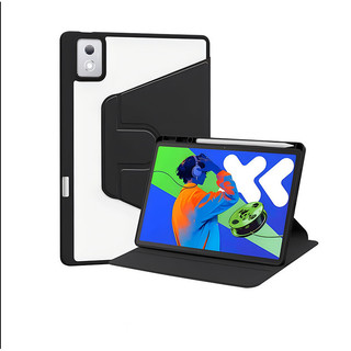720 ° Ốp Xoay Cho Lenovo Idea Tab Plus 12.1 TB361FU K12 Pro 12.7 Tab 11 M11 B11 K11 Xiaoxin Pad 12.1 Pad11 2025 2024 Vỏ Bảo Vệ Chống Uốn Acrylic Có Khe Cắm Bút