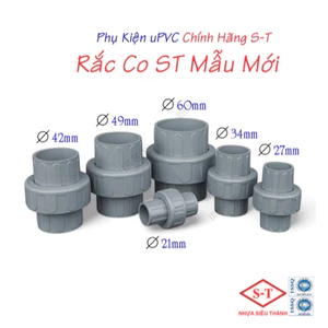 Racco, Rắc Co, Khớp Nối Sống, khớp nối ren, Zacco phi 21, 27, 34, 42mm. Hàng Chính Hãng