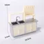 YOLOGO 1: 12 Ghế Thu Nhỏ Nhà Búp Bê, Bộ Dã Ngoại Cắm Trại Nhiều Màu Mini, Ghế Gấp Nhựa Chất Lượng Cao Phụ Kiện Nhà Búp Bê