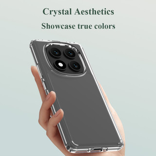 Ốp điện thoại Lereach Crystal Clear cho Xiaomi Redmi Note 14 Pro / Note 14 Pro + / Redmi 14C - Chống sốc siêu mỏng | Chống Trầy Xước