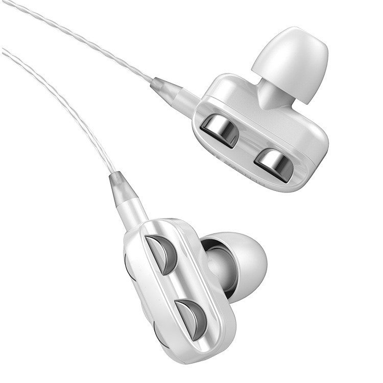 Tai nghe âm thanh nổi 3D Bass đục lỗ sâu cho tất cả các điện thoại thông minh Tai nghe nhét tai thể thao