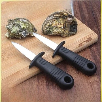 Dao mở vỏ hàu bằng thép không gỉ, dao cắt hàu nướng, dao mở vỏ, dao mở sò điệp, dao hàu, dao sò điệp, dao escargot