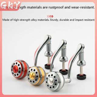 Máy Câu GKY 500-7000 Tay Cầm Thay Thế Tay Cầm Kim Loại Hợp Kim Nhôm Có Thể Gập Lại Nhiều Màu Tay Cầm GKY