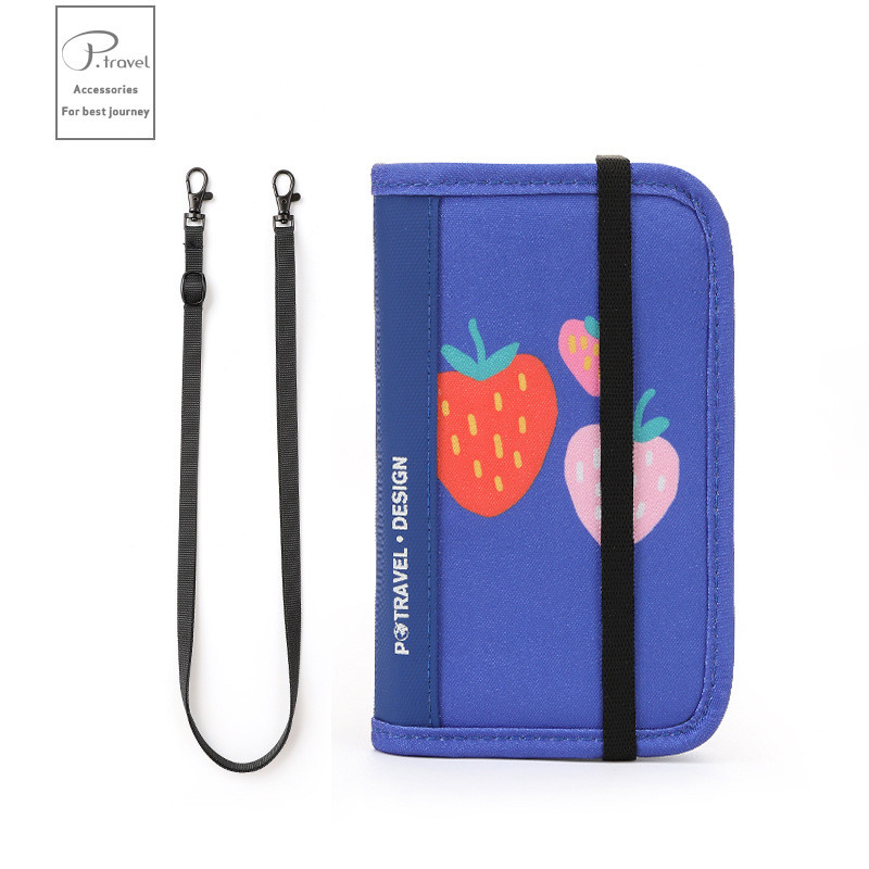 Túi đựng hộ chiếu bảo vệ R RFID Lưu trữ tài liệu Hộp đựng thẻ du lịch Nhẹ chống mài mòn Nhà tổ chức