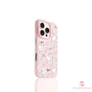 Ốp Lưng Samsung A55 A07 A56 A05 A17 A26 A05S A04s A36 A25 A35 A24 A50 A32 A14 A15 A33 A34 A16 A52 A23 A13 A12 A06 A04 Sáng Tạo Ngọt Ngào Mèo Kitty Màu Kẹo 2 Trong 1 Mềm
