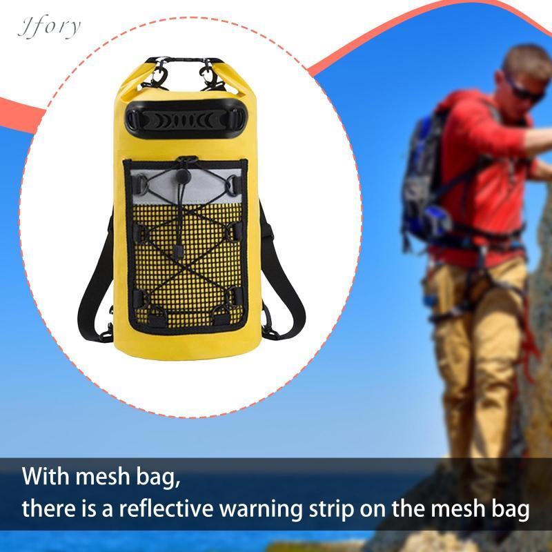 Ba lô nổi chống nước hạng nặng Jfory có tay cầm, chống nước IPX6, sức chứa, bơi lội, chèo thuyền kayak, cắm trại, câu cá và đi bè