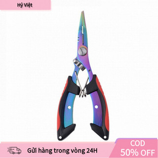 【Hỷ】Kéo dài kìm câu cá 420 thép không gỉ đa năng giải quyết gear kéo móc tẩy biển ngoài trời dụng cụ cắt chuyên nghiệp