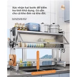 Giá Để Bát Đĩa Inox,Giá Để Bát Đĩa,dùng trong nhà bếp gia đình để đồ dùng nhà bếp kệ  để bát đĩa chống ẩm lật đậy — ảnh 1