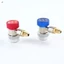Đầu nối điều hòa bằng đồng thau Bộ nối áp suất cao / thấp A / C ô tô để bảo trì và nạp lại
