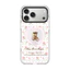 Phim hoạt hình pha lê băng từ tính gấu nhỏ trong suốt Vỏ điện thoại cứng cho iPhone 17 Pro Max 16 15 14 13 17Air 16Plus Vỏ bảo vệ chống sốc