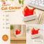 MJnmc 3D In Hình Mèo Clier Hình Mèo Đáng Yêu Thỏa mãn Cli Phản Ứng Di Động Đồ Chơi Giảm Căng Thẳng Cho Người Lớn Trẻ Em Du Lịch Mới