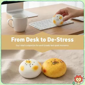 Chống Căng Thẳng Bóng Squishy Mô Phỏng Khoai Tây Cơm Bánh Fidget Bóp Đồ Chơi Không Độc Hại Cho Trẻ Em Người Lớn Giảm Căng Thẳng Quà Tặng Đảng Ủng Hộ