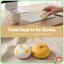 Chống Căng Thẳng Bóng Squishy Mô Phỏng Khoai Tây Cơm Bánh Fidget Bóp Đồ Chơi Không Độc Hại Cho Trẻ Em Người Lớn Giảm Căng Thẳng Quà Tặng Đảng Ủng Hộ