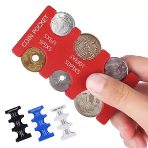 Bộ sưu tập tiền xu Ví đựng ví đựng tiền xu cho ô tô Hộp đựng tiền xu Mini Nhật Bản Hộp đựng tiền xu Hộp lưu trữ nhựa VN