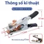 Kẹp Tiếp Địa Hàn 500A - Sắt Cao Cấp Mạ Crom, Chống Rỉ Sét
