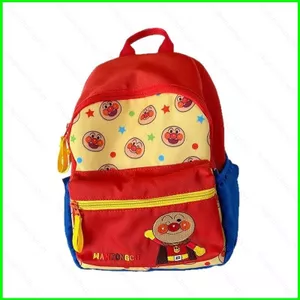 Ba lô Anpanman HT3 dành cho trẻ em Túi đi học hoạt hình dễ thương dành cho bé gái Túi du lịch nhẹ Daypack cho trẻ em TH3