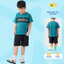 Bộ Đồ Bé Trai YODY set áo thun quần Form Ovesized In Tràn Ngực Áo BCST26S004