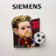 HT3 Lionel Messi Acrylic Tủ Lạnh Nam Châm Sáng Tạo Trang Trí Nhà Xoay Được Từ Tính Cho Tủ Lạnh Nhà Bếp TH3