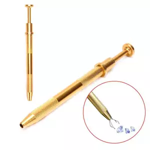 VFZ Thép không gỉ Vàng Trang Sức Grabber Dụng Cụ Đính Hạt Đá Quý Giá Đỡ Pi-Up Dụng Cụ Louislifecool