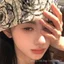 Ju Jingyi Hoa Hồng Ren Baotou Mũ Nữ Đầu Lớn Chu Vi Rỗng Baotou Mũ Thiết Kế Niche Nắp Cọc Sense