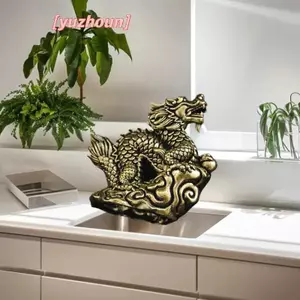 Tượng Rồng Cổ Trang Trí Cung Hoàng Đạo Động Vật Đồng Thủ Công Phong Thủy Trang Trí Văn Phòng Các Bức Tượng Nhỏ
