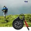 Kẹp Carabiner CQCJ, Móc La Bàn Lò Xo Inox, Kích Thước Nhỏ Gọn Đa Năng Kim Loại Chắc Chắn Tích Hợp Chìa Khóa La Bàn Carabiner Cắm Trại Đi Bộ Đường Dài