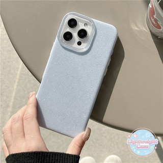 Ốp Lưng Cho IPhone 16 17 11 15 13 14 12 Pro Max 15 16 Plus air X XR XS Max Bìa mềm IMD bột lấp lánh thời trang