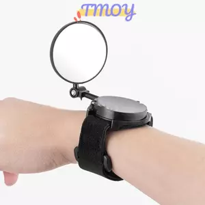 Gương cổ tay xe đạp có thể gập lại TMOY 360° Gương chiếu hậu cổ tay đi xe đạp có thể xoay được TMOY