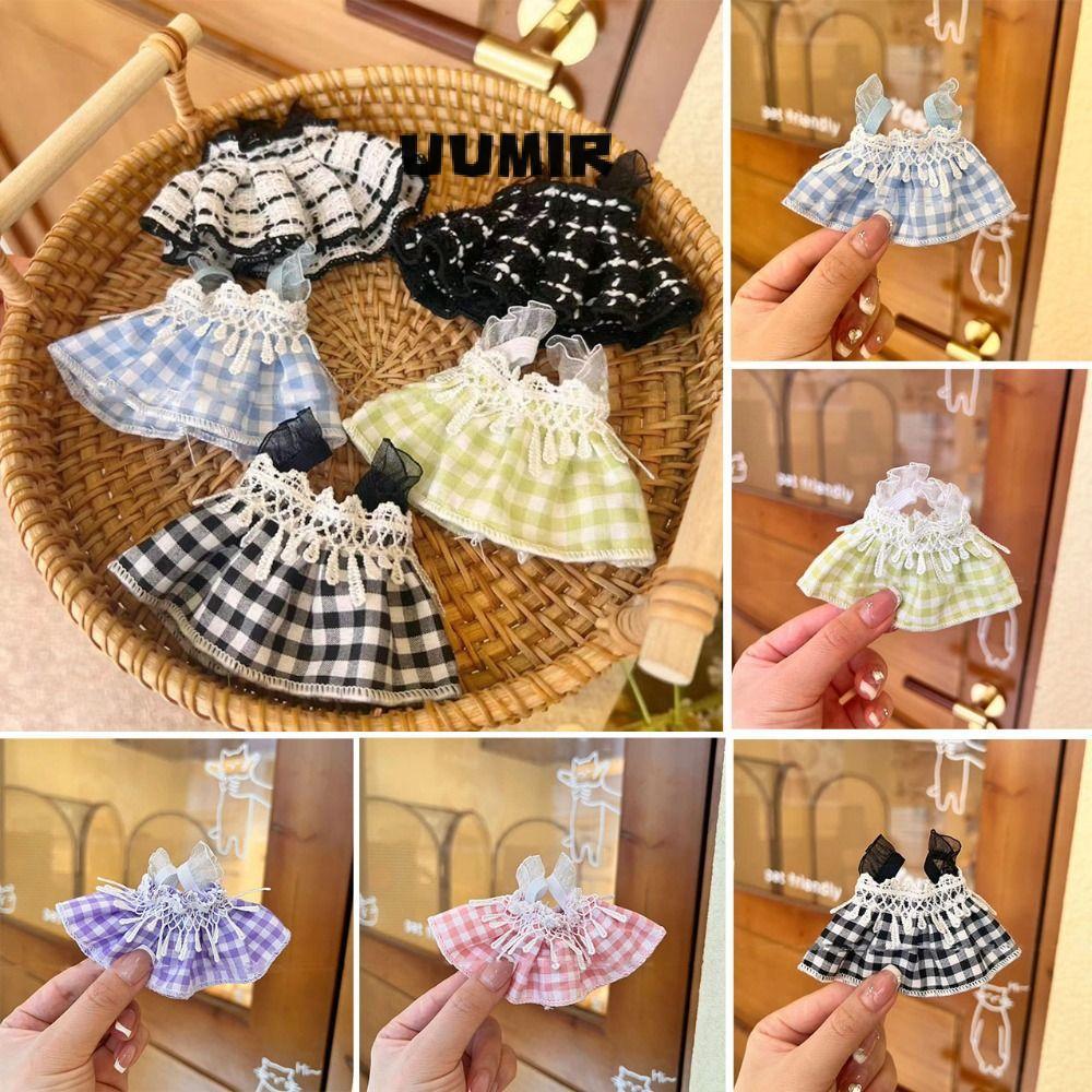 Đầm công chúa UUMIR, Phụ kiện Búp bê dễ thương Quần áo đáng yêu, Váy thời trang chất lượng cao Váy cho búp bê Cotton 15cm / dành cho búp bê thần tượng EXO