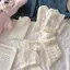 HFSHY 1 Cặp Gothic Sos Nơ Giữa Ống Preppy Phong Cách Công Chúa Sos JK Dạo Phố VN