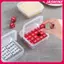 JASMINE 1 Chiếc Flip-top Bơ Blo Phô Mai Lát Hộp Bảo Quản Trong Suốt Tủ Lạnh Di Động Rau Củ Tươi Hộp Đựng JASMINE