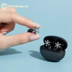 GE Độc Đáo Bông Tuyết Quyến Rũ Cho Tai Nghe Không Dây Mở Tai Cá Tính VN