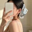 Kẹp Tóc Tua Rua BRABRAA, Giả Chuông Bạc Phụ Kiện Tóc Kẹp Tóc Phong Cách Trung Hoa, Thời Trang Công Chúa Phong Cách Retro Hairgrip Cô Dâu