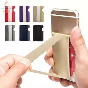 GILL 2 Chiếc Điện Thoại Lưng Đựng Thẻ Ví Dính Túi Đựng Thẻ ID