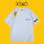 BKMK Mùa Hè Tay Ngắn Top 100% Cotton Cao Cấp Bảng Chữ Cái In Hình Áo Thun Rời Triều Cao Cấp Ruffian Đẹp Trai Nam Áo Thun ins Super Fire 0704