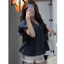 Áo sơ mi kẻ sọc cổ tim đính nơ dáng babydoll thời trang mùa hè xinh xắn SMK9844 - Hieuvy Botique