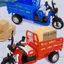 VFZ 1 Cái Thực Tế Kéo Ba Xe Vận Chuyển Mô Hình Tỉ Lệ 1: 15 Xe Ba Bánh Mô Phỏng Mô Hình Đồ Chơi Xe Bé Trai Quà Tặng Đồ Trang Trí OTE