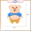 POWER Đa Năng Cửa Ô Tô Bảo Vệ Bên Stier 2 Chiếc 3D Động Vật Stier Gương Chiếu Hậu Chống Trầy Xước Điện Thoại Stier Giảm Căng Thẳng.
