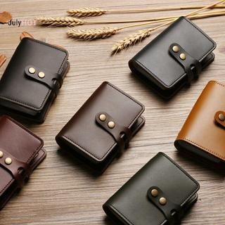 JULYHOT Thời Trang Da PU Nam 30 Bit Hộp Đựng Thẻ Kinh Doanh Thẻ Tín Dụng Hộ Chiếu Túi Đựng Thẻ ID Hộ Chiếu Thẻ Ví Massivedeals